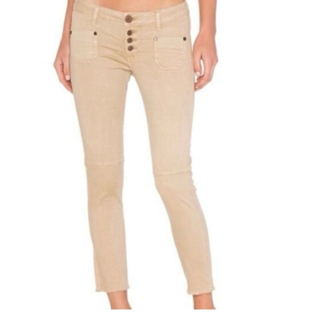 Revolve Stylish Tan Skinny Jeans. New with tags too small for me